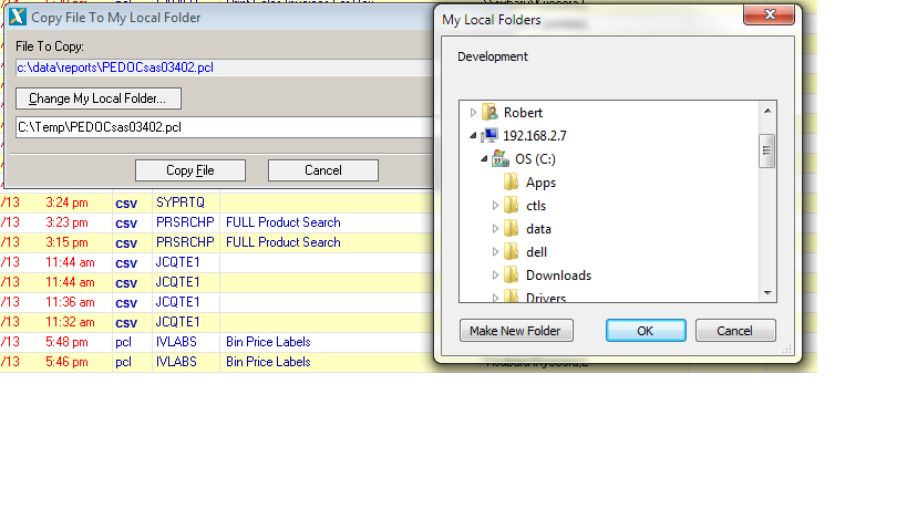 My Reports & Files